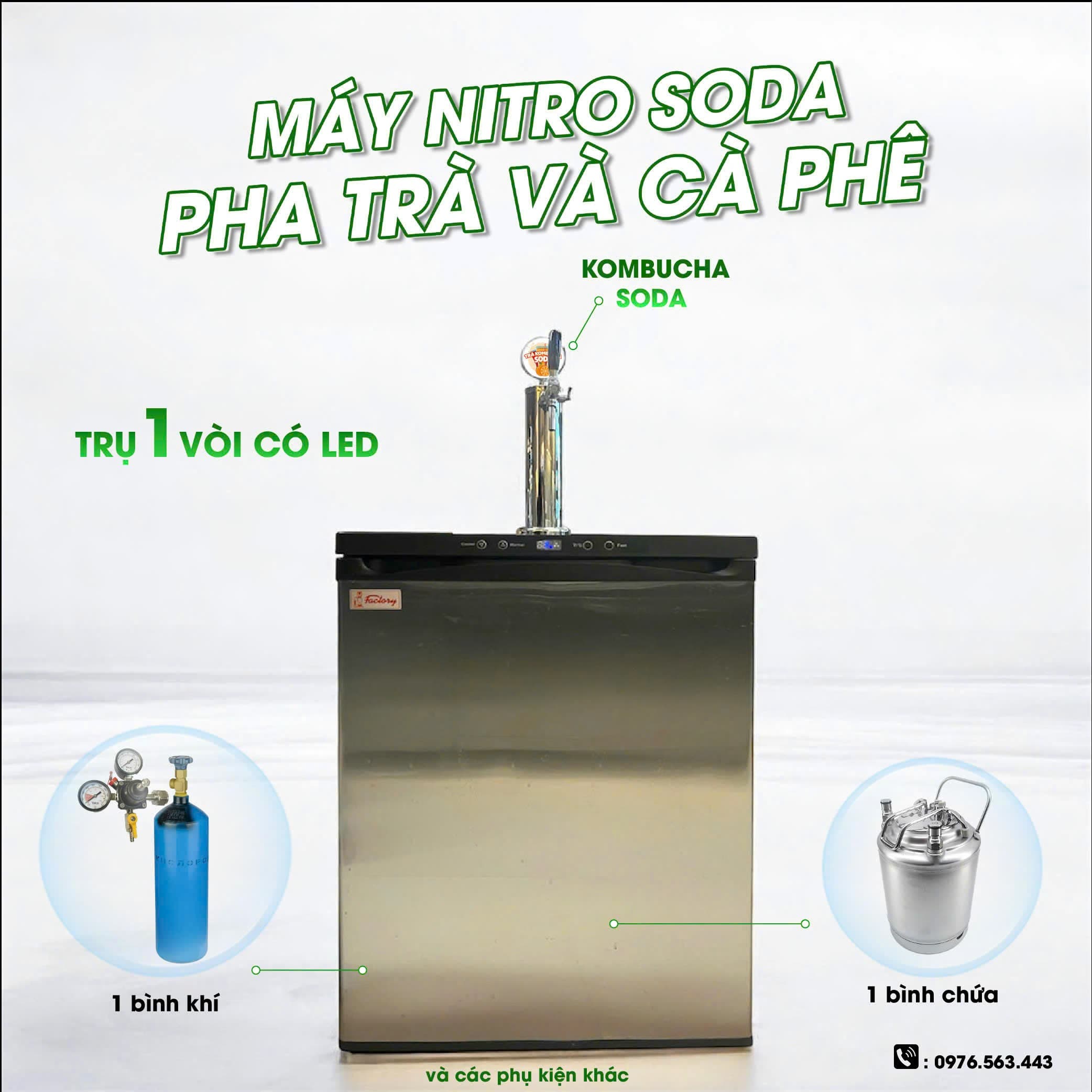 Bảng giá máy Nitro Soda 1 vòi