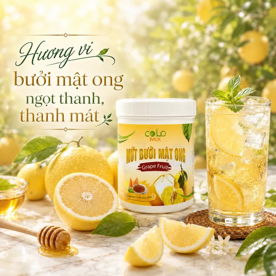 Mứt Bưởi mật ong ColoMix