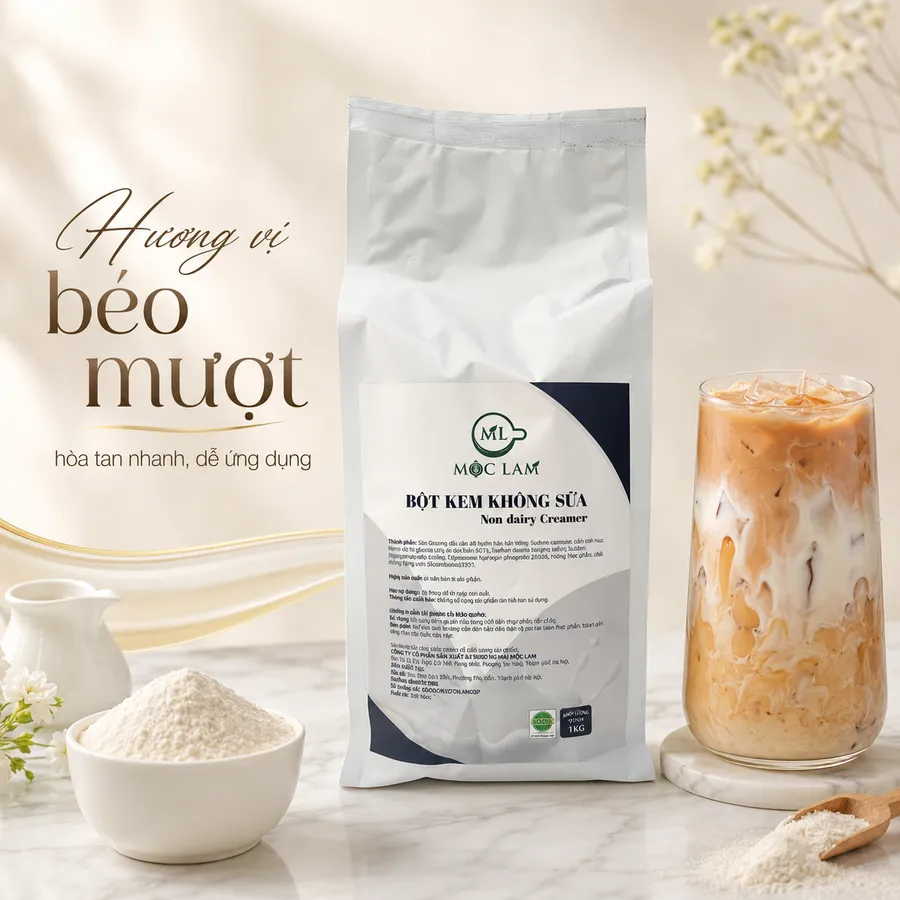 Bột Kem Không Sữa Mộc Lam (Truyền Thống)