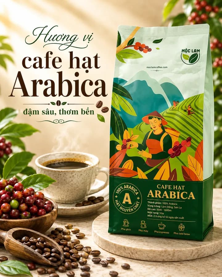 Cafe hạt Arabica