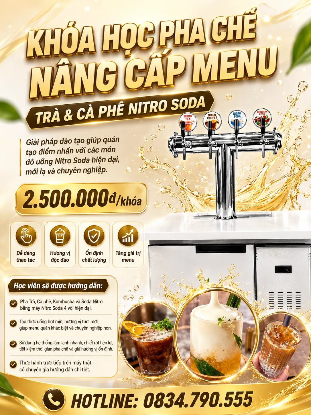 Nâng Cấp Menu Nitro Soda