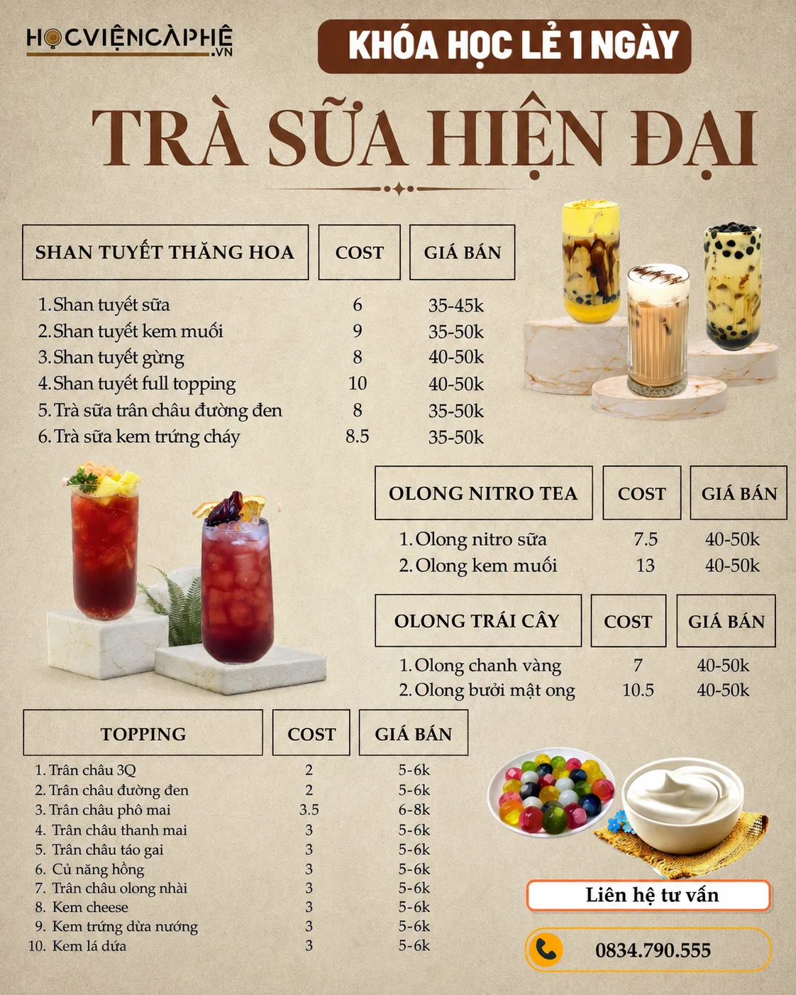 Trà Sữa Hiện Đại