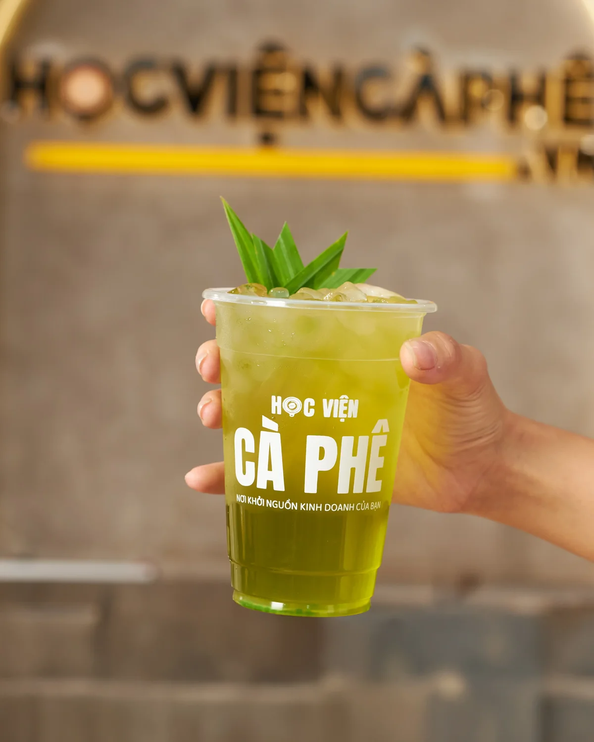 Đồ uống tại Học Viện Cà Phê